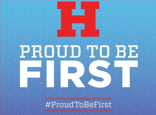 Proud to be first
